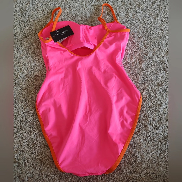 Kate Spade Radiant pink one piece swimwear - Picture 2 of 5